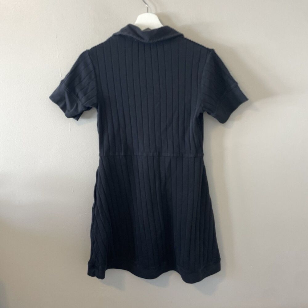 Free People Beach New Afternoon Ribbed Mini Dress Collared Sz S - Picture 9 of 10
